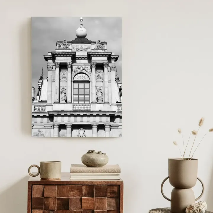 Plakat Zabytki Warszawy – Architektura Barokowa i Klasycystyczna Stolicy