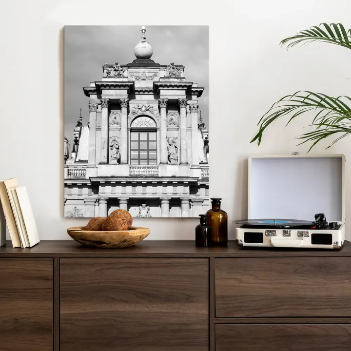 Plakat Zabytki Warszawy – Architektura Barokowa i Klasycystyczna Stolicy
