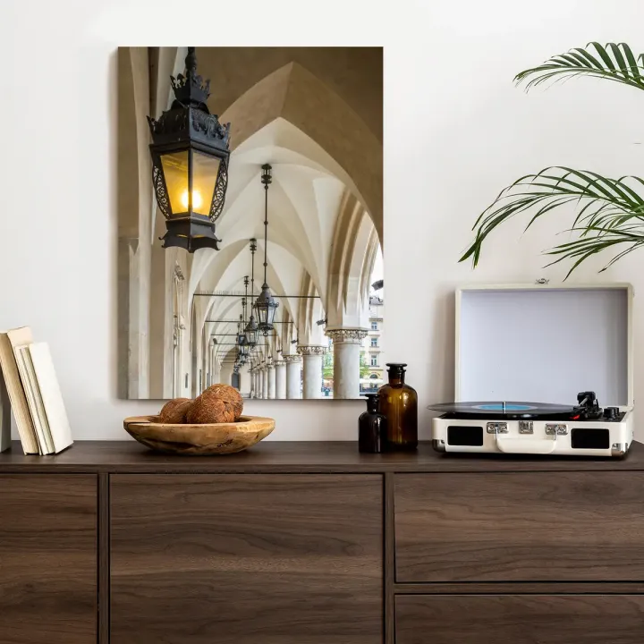 Plakat Krakowskie Sukiennice – Gotycko-Renesansowa Architektura Rynku Głównego