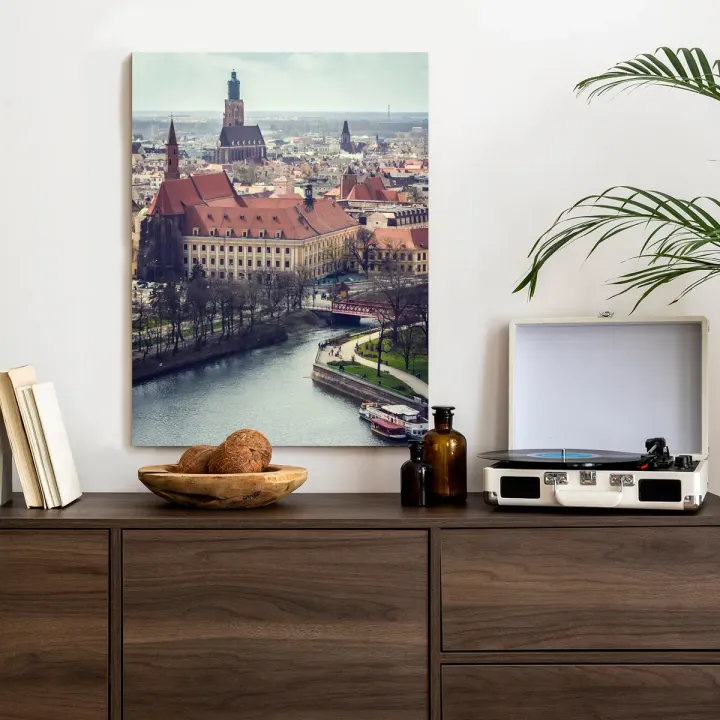 Plakat Krajobraz Krakowa – Panorama Starego Miasta i Wawelu