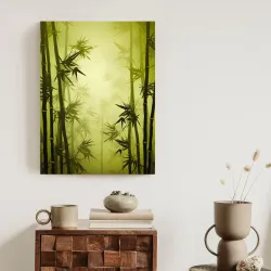 Plakat Las Bambusowy – Spokojna Natura i Leśna Cisza