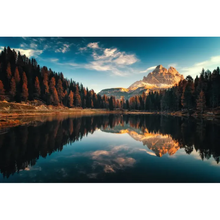 Obraz Jezioro Antorno – Alpejski Krajobraz Dolomitów we Włoszech – produkt