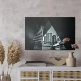 Obraz Nowoczesne Budynki – Miejski Skyline i Architektura Metropolii