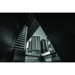 Obraz Nowoczesne Budynki – Miejski Skyline i Architektura Metropolii