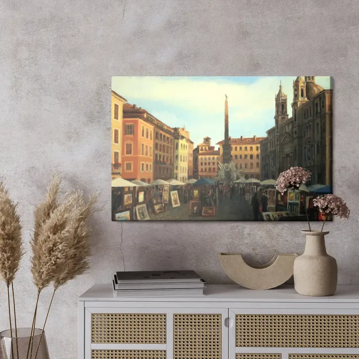 Obraz Rzym – Piazza Navona i Architektura Baroku