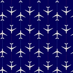 Tapeta Samoloty W Liniach – Abstrakcja Geometryczna w Stylu Skandynawskim