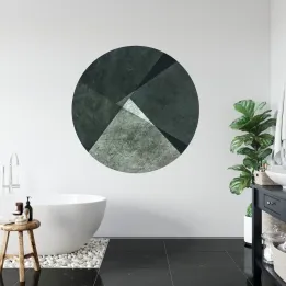 Fototapeta Okrągła Pavimento – Abstrakcja Geometryczna Gilberta Claesa