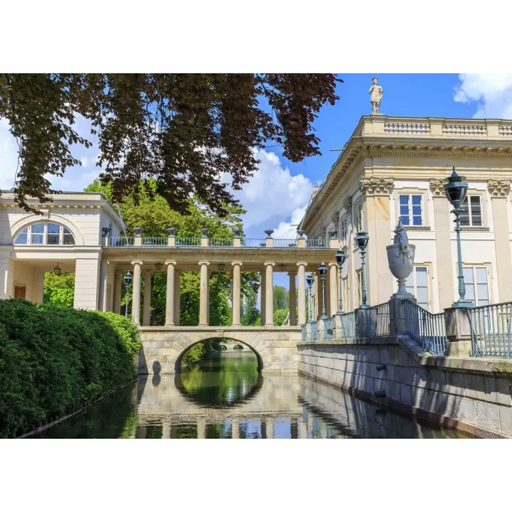 Obraz Park Łazienkowski – Klasycystyczna Architektura Warszawy – produkt