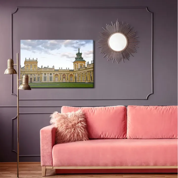 Obraz Pałac w Warszawie – Architektura Klasycystyczna