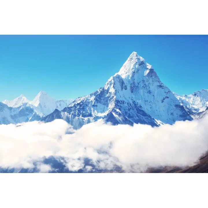 Obraz Góry – Szczyt Mount Everest w Krajobrazie Himalajów – produkt