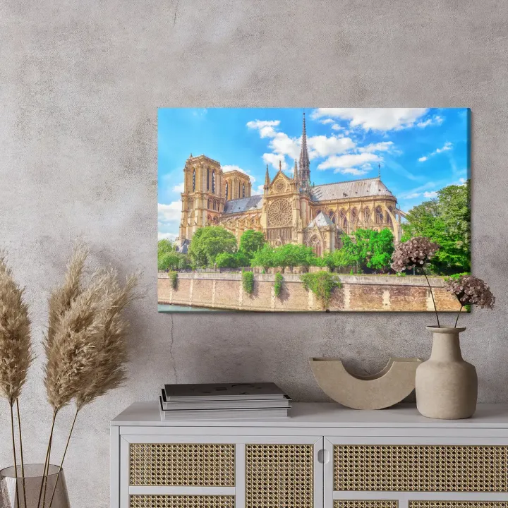 Obraz Katedra Notre Dame – Architektura Gotycka Paryża