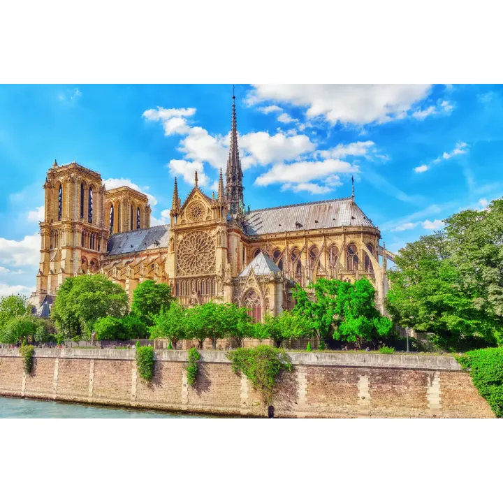 Obraz Katedra Notre Dame – Architektura Gotycka Paryża – produkt