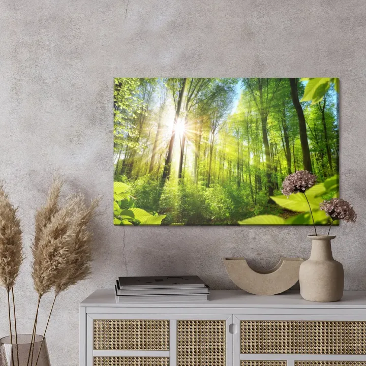 Obraz Las – Leśna Cisza i Zielona Natura