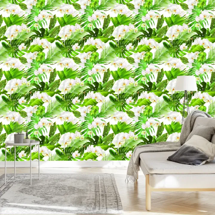 Tapeta Storczyki – Botaniczny Motyw Natury i Zieleni