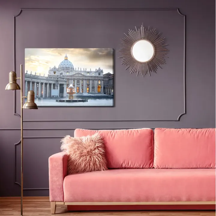 Obraz Bazylika Świętego Piotra – Architektura Sakralna Watykanu