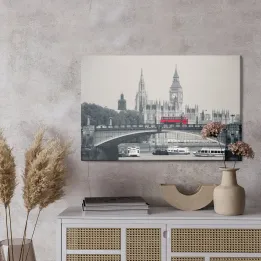 Obraz Most Lambeth Bridge – Londyn, Big Ben i Tamiza