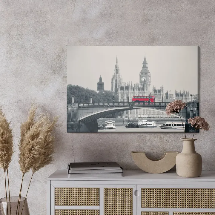 Obraz Most Lambeth Bridge – Londyn, Big Ben i Tamiza