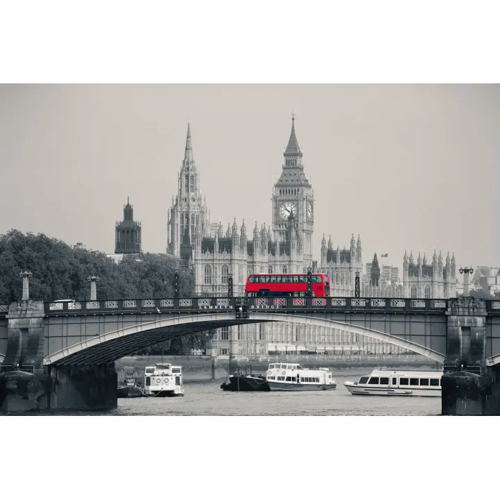 Obraz Most Lambeth Bridge – Londyn, Big Ben i Tamiza – produkt