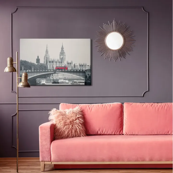 Obraz Most Lambeth Bridge – Londyn, Big Ben i Tamiza