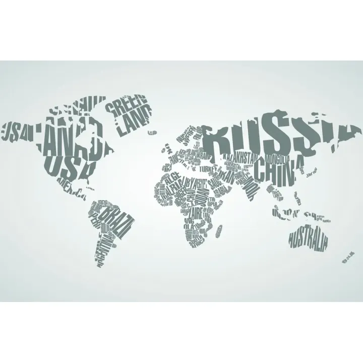 Obraz Mapa Świata – Geografia i Podróże na Płótnie – produkt