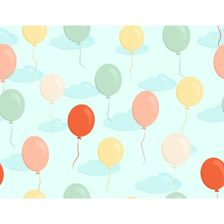 Tapeta Balony – Kolorowa Dekoracja na Urodziny i Święto – produkt