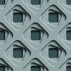 Tapeta Abstrakcyjny Wzór Geometryczny 3D – Nowoczesna Sztuka Op Art