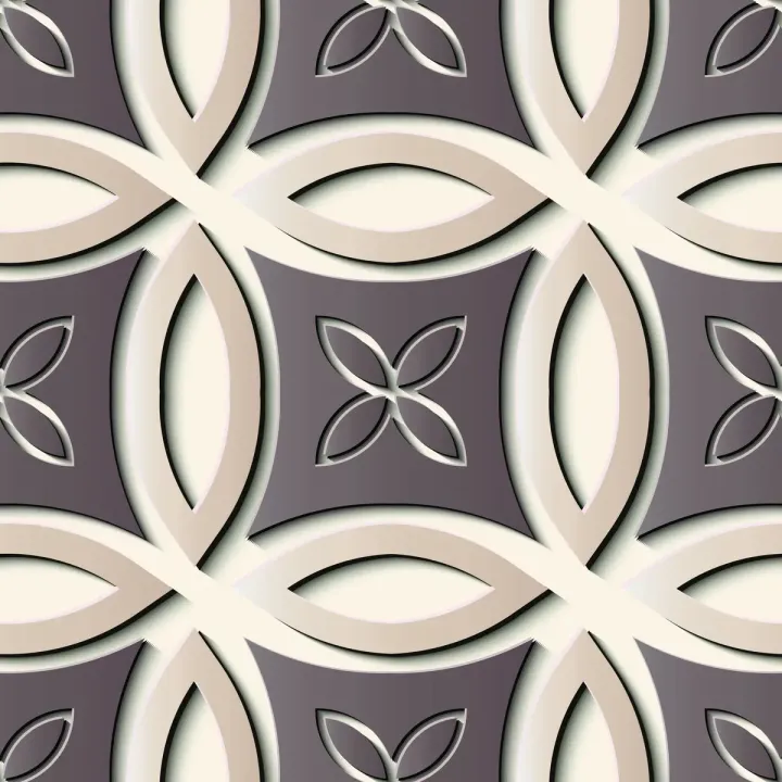 Tapeta Abstrakcja Geometryczna – Wzór Op-Art w Stylu Retro – produkt