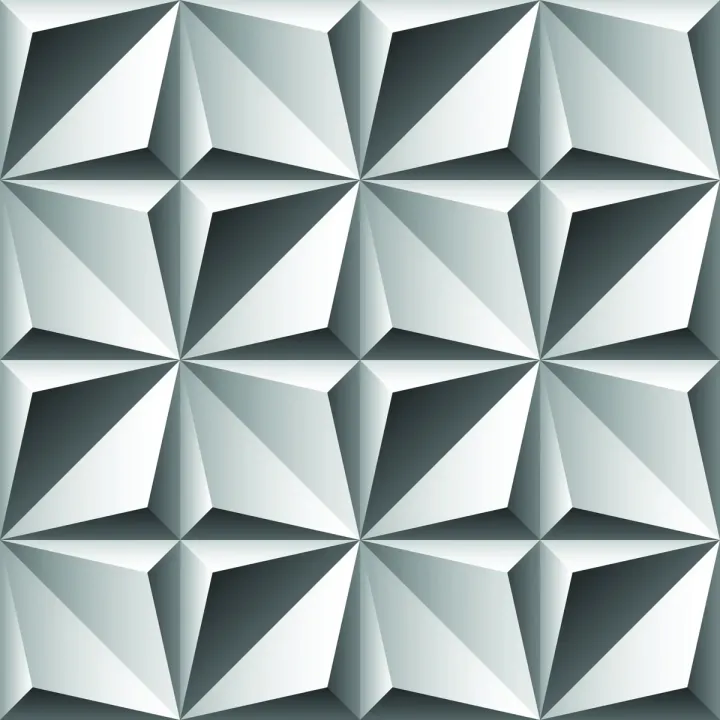Tapeta Optyczna 3D – Abstrakcja Geometryczna i Złudzenie Przestrzeni – produkt