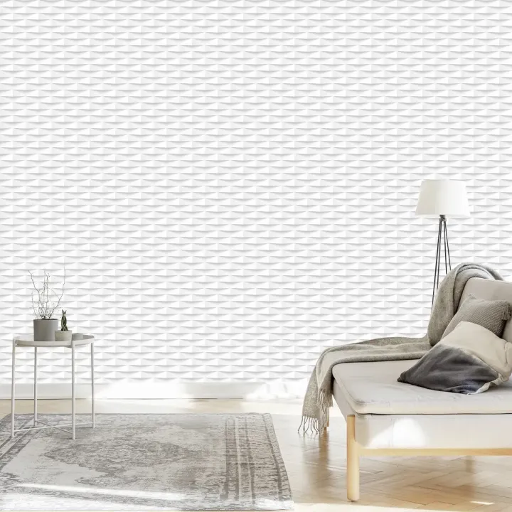 Tapeta 3D Abstrakcja Geometryczna – Optyczna Iluzja Głębi Perspektywy