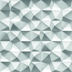 Tapeta 3D – Abstrakcja Geometryczna do Sypialni
