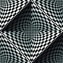 Tapeta Geometryczna 3D – Abstrakcja z Głębią Perspektywy