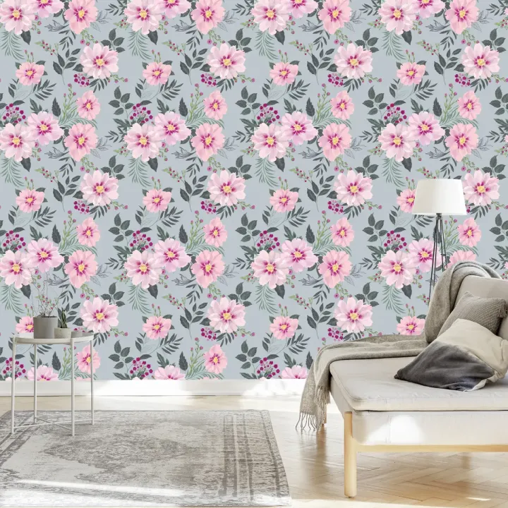Tapety Kwitnące Kwiaty – Botaniczny Motyw do Wnętrz