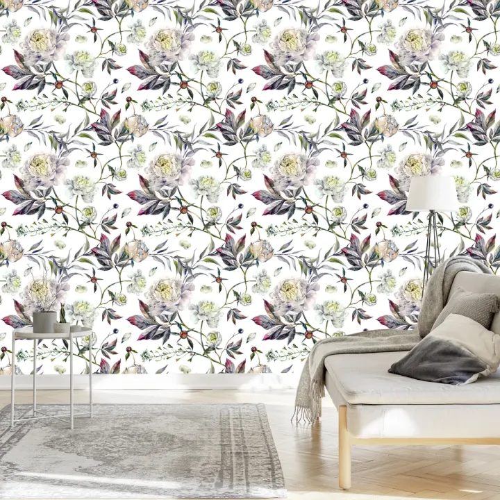Tapeta Piwonie – Florystyczny Motyw Wiosny i Natury