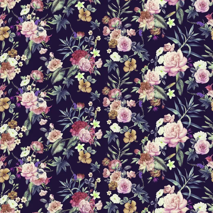 Tapeta Kwiaty w Stylu Vintage – Romantyczny Ogród Róż – produkt