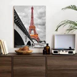 Plakat Wieża Eiffla – Ikona Paryża i Architektura Francji