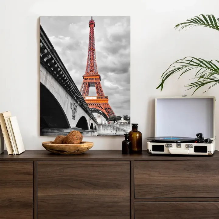 Plakat Wieża Eiffla – Ikona Paryża i Architektura Francji – produkt