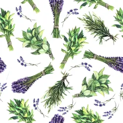 Tapeta Lawenda Zioła – Prowansalski Ogród Botaniczny