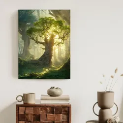 Plakat Las – Leśna Cisza i Spokój Natury