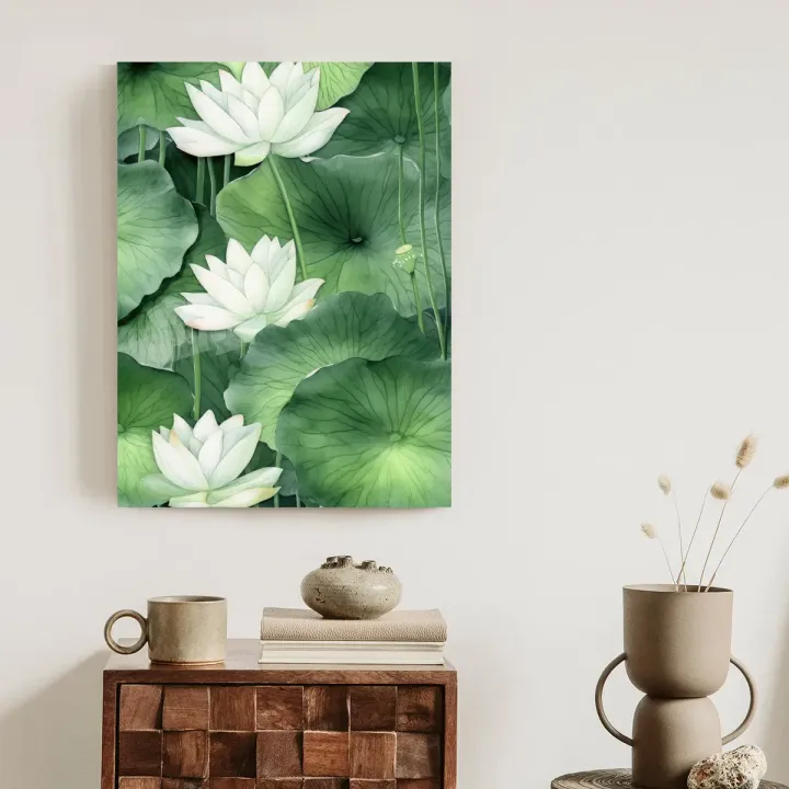 Plakat Kwiat Lotosu – Symbol Harmonii i Spokoju Zen – produkt