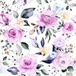 Tapeta Kolorowe Róże – Kwiatowy Motyw Natury do Wnętrz