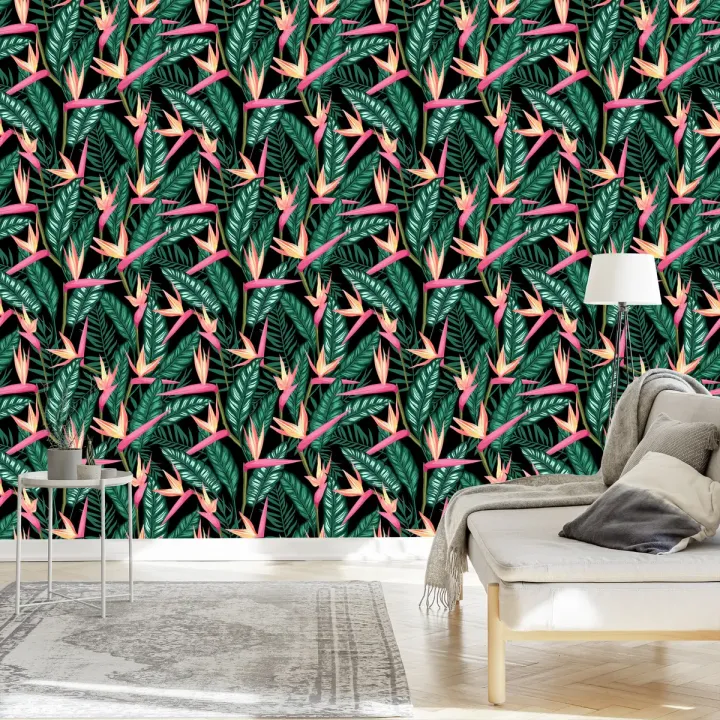 Fototapeta Tropikalne Kwiaty – Rajski Ogród i Klimat Hawajów