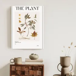Plakat Atlas Jesiennych Liści – Botaniczne Detale Natury