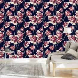 Tapeta Tulipany – Kwiatowa Wiosna w Twoim Wnętrzu