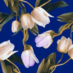 Tapeta Wiosenne Tulipany – Kwiatowa Łąka Pełna Natury