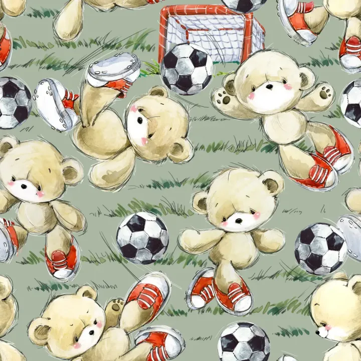 Tapeta Piłka Nożna – Sportowa Zabawa dla Małego Kibica – produkt