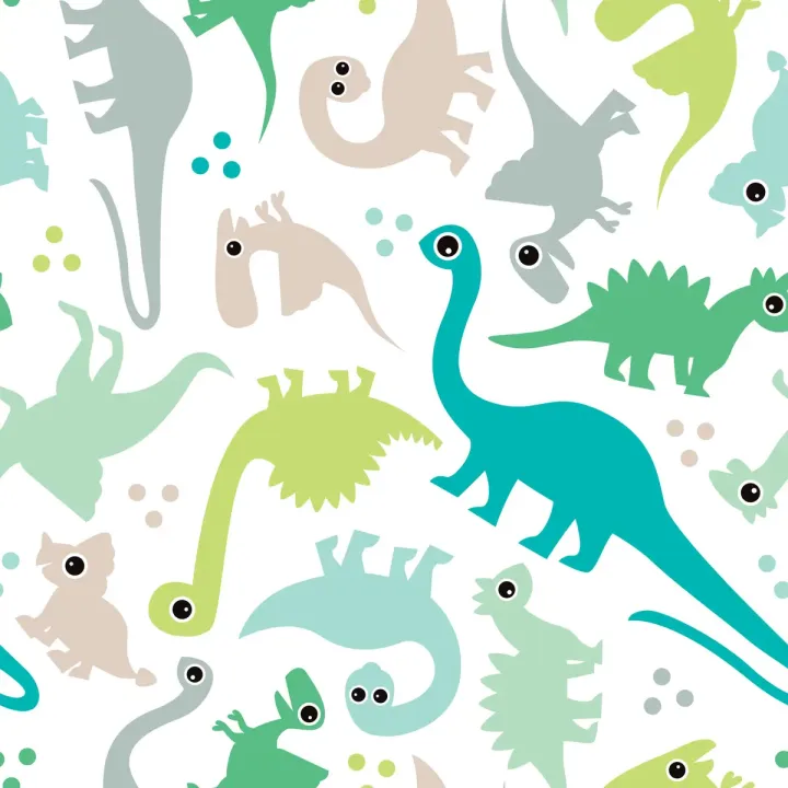 Tapeta Kolorowe Dinozaury – Prehistoryczna Zabawa dla Dzieci – produkt