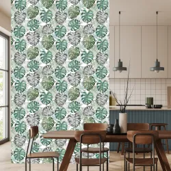 Tapeta Monstera – Tropikalne Liście w Stylu Botanicznym