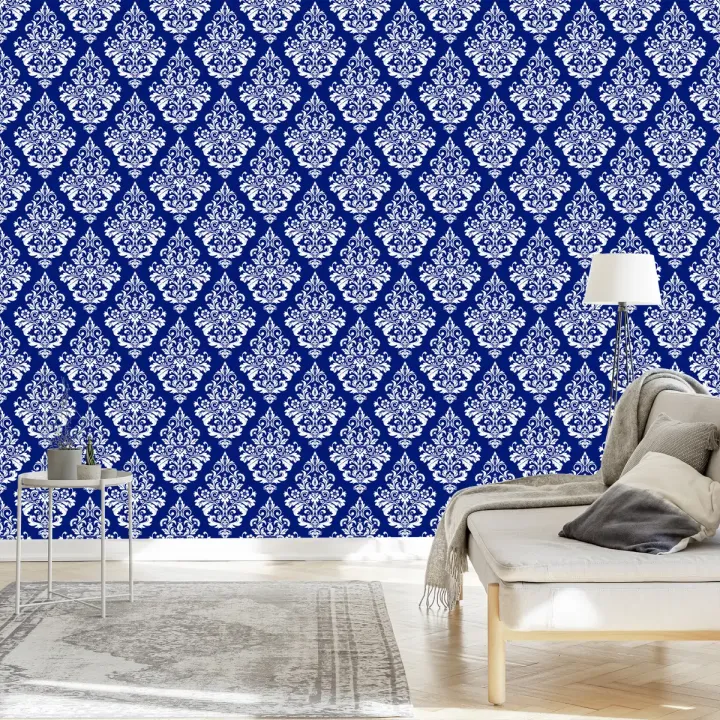 Tapeta Ornamenty Barokowe – Wzory Kwiatowe i Motywy Roślinne