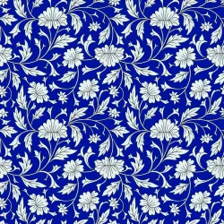 Tapeta Kwiatowy Wzór Retro – Angielski Ogród w Stylu Boho