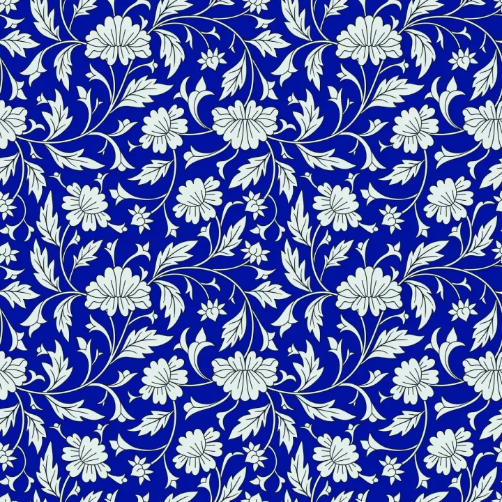 Tapeta Kwiatowy Wzór Retro – Angielski Ogród w Stylu Boho – produkt